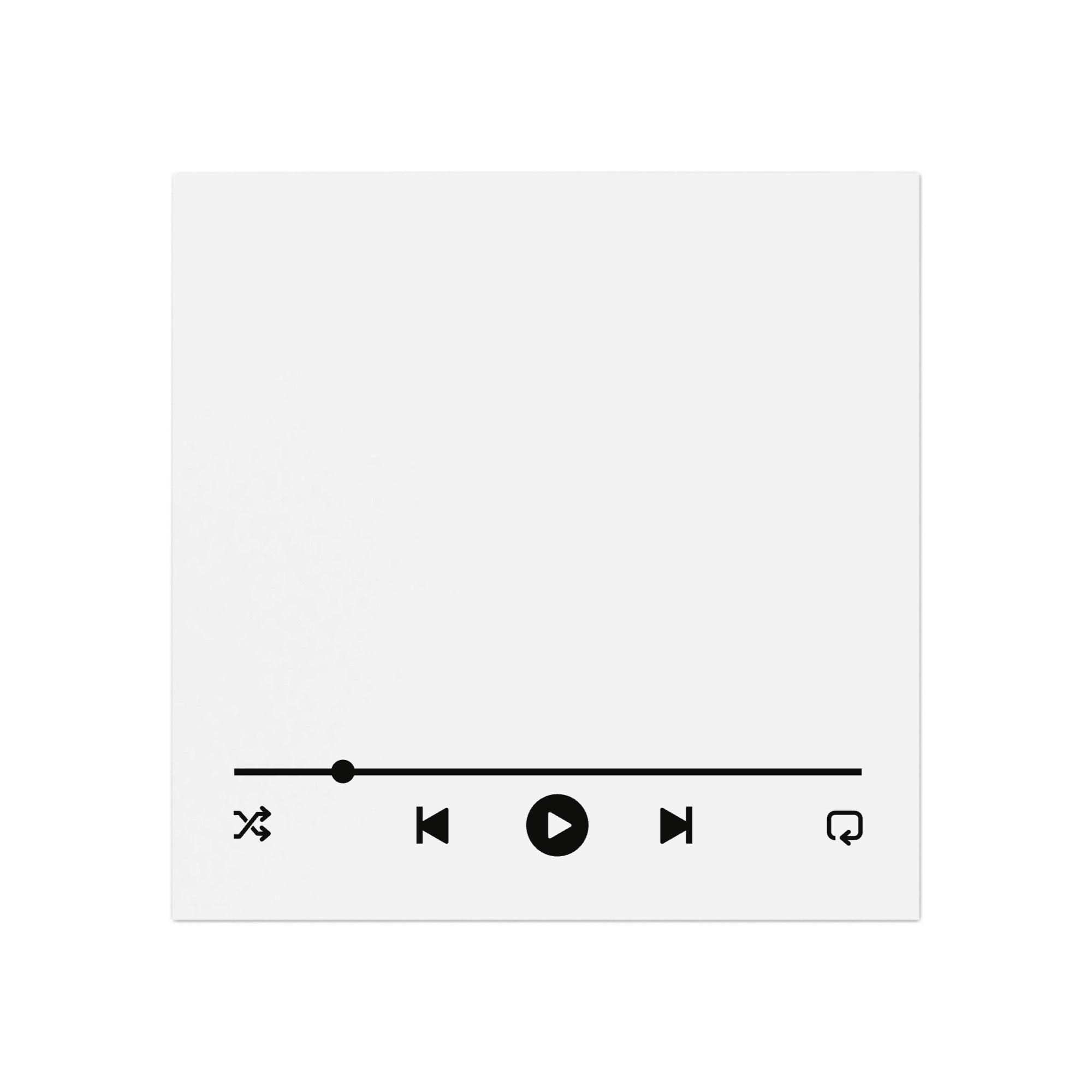 Personalized Our Favorite Song Square Magnet - Our Favorite Song Gift Custom Song Square Mag - Song Magnet Music Lover Magnet