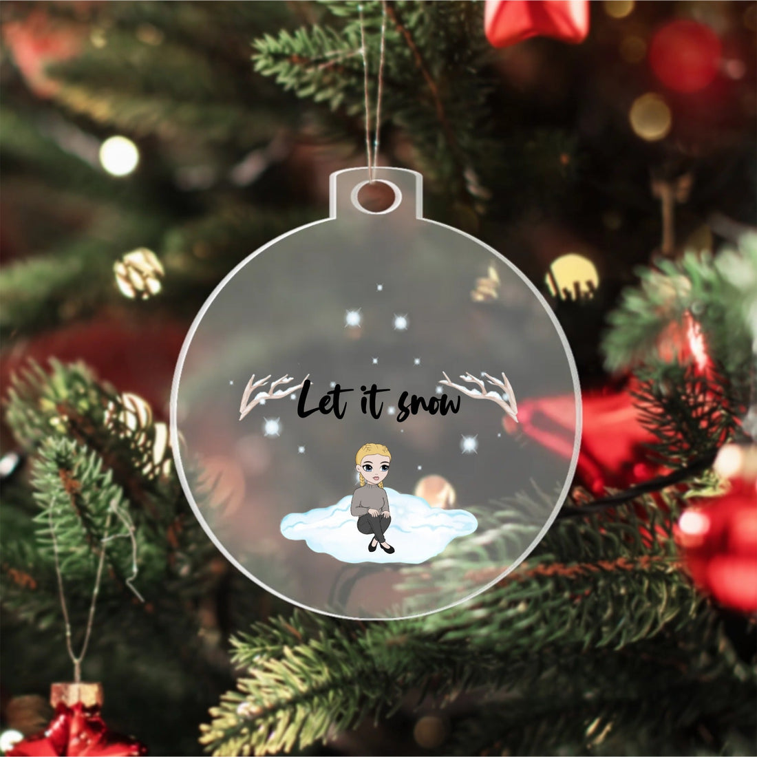Acrylic Ornament shineon