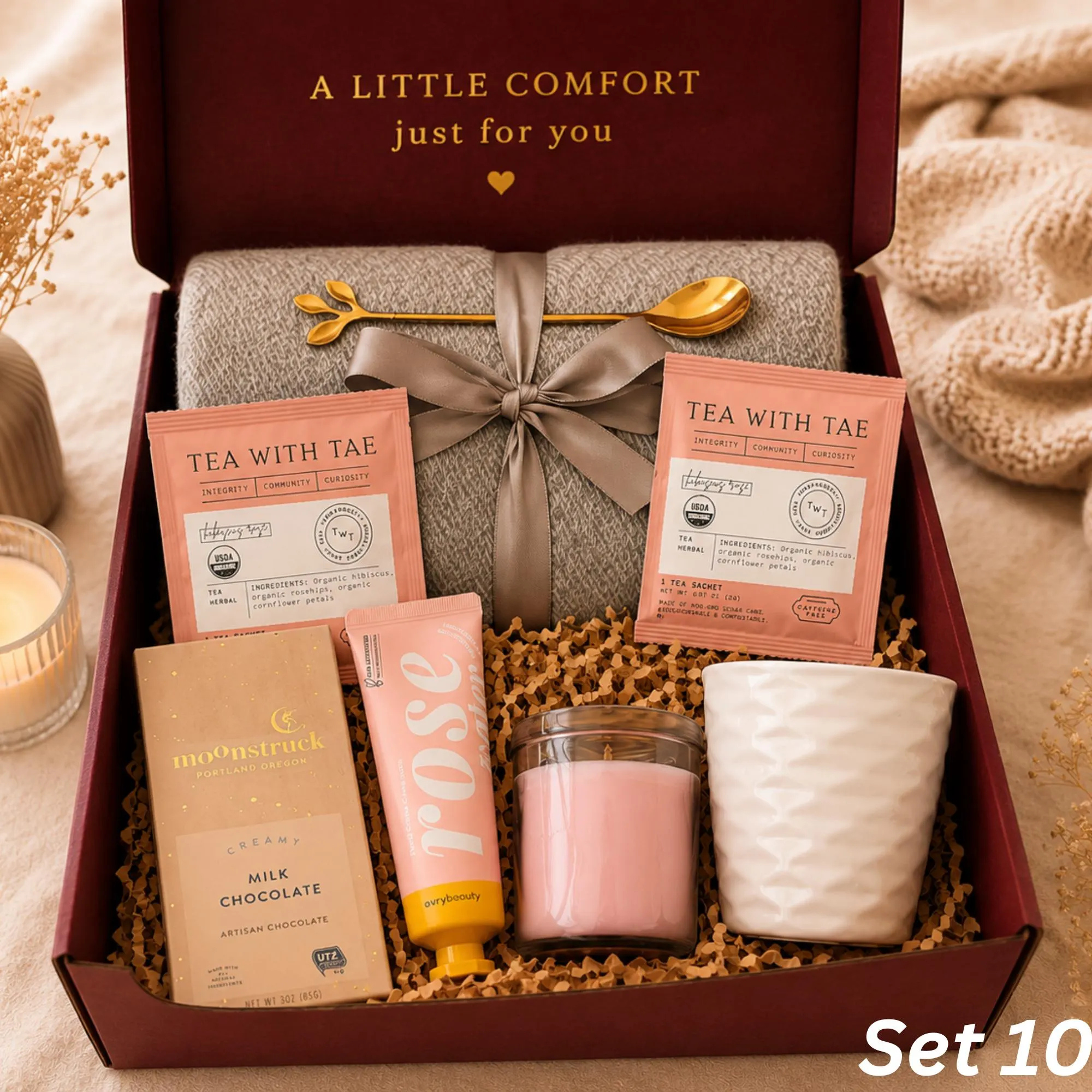 A Little Comfort Gift Box — Soothing Care Set Lichi Gifts