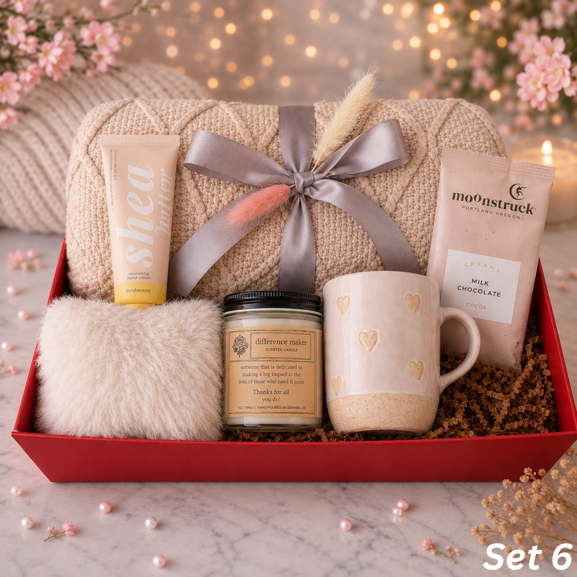 Thinking of You Gift Box — Cozy Care Set Lichi Gifts