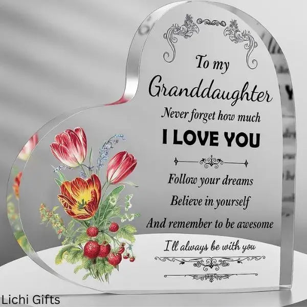 Granddaughter Gifts – Birthday Present from Grandma – Sweet Gift Ideas from Grandparents to Granddaughter Lichi Gifts
