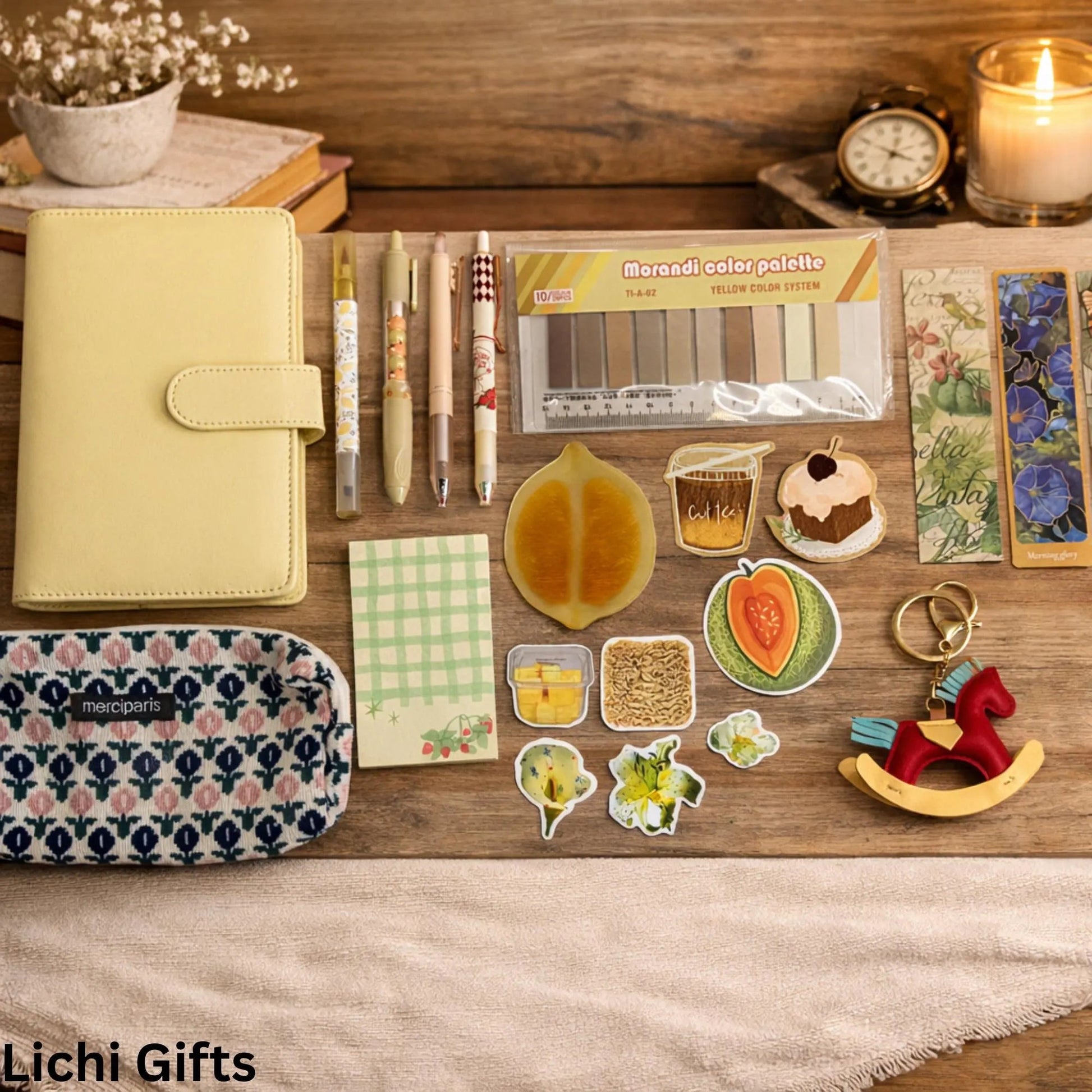 Bookish Bundle Book Box, Stationary Gift for Book Lovers, Reading Accessories for Bookworms, Romance Readers, Bookish Bundle Lichi Gifts