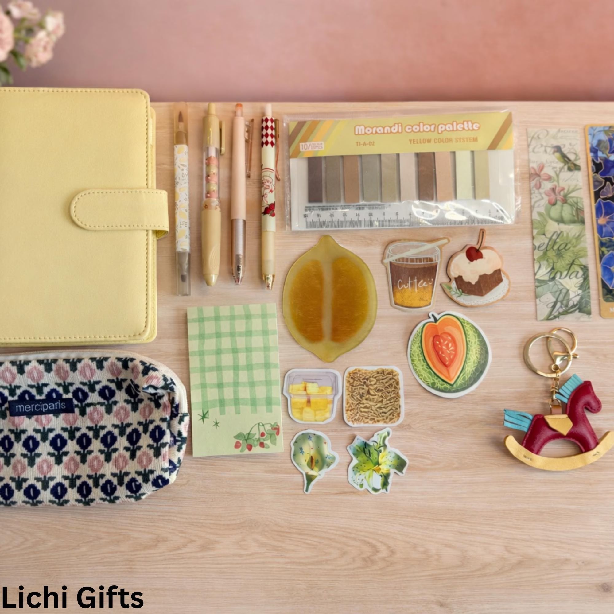 Bookish Bundle Book Box, Stationary Gift for Book Lovers, Reading Accessories for Bookworms, Romance Readers, Bookish Bundle Lichi Gifts