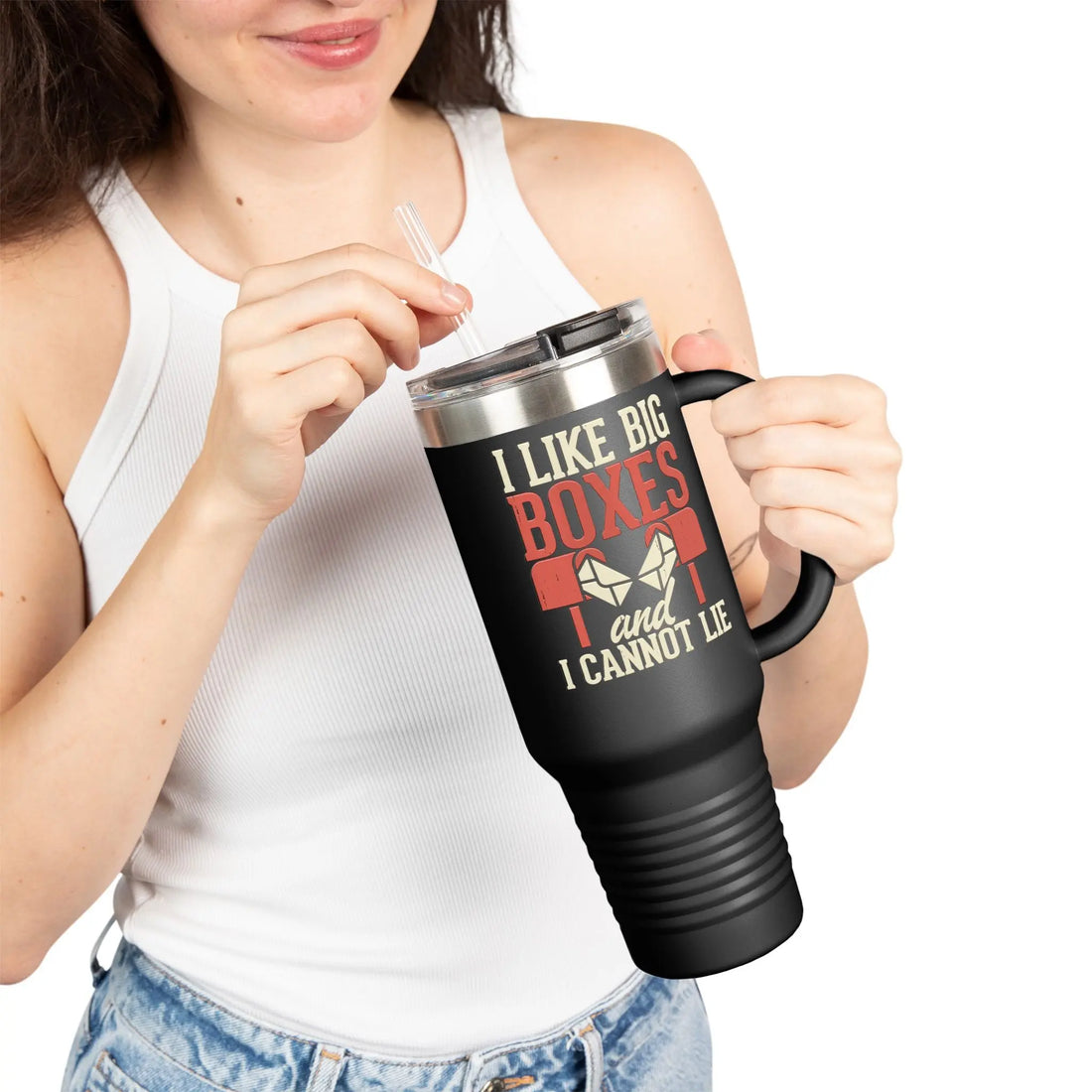 Funny Insulated Travel Mug - 40oz, Perfect for Gifts, Holidays, Camping, Home, Office, & Road Trips Printify