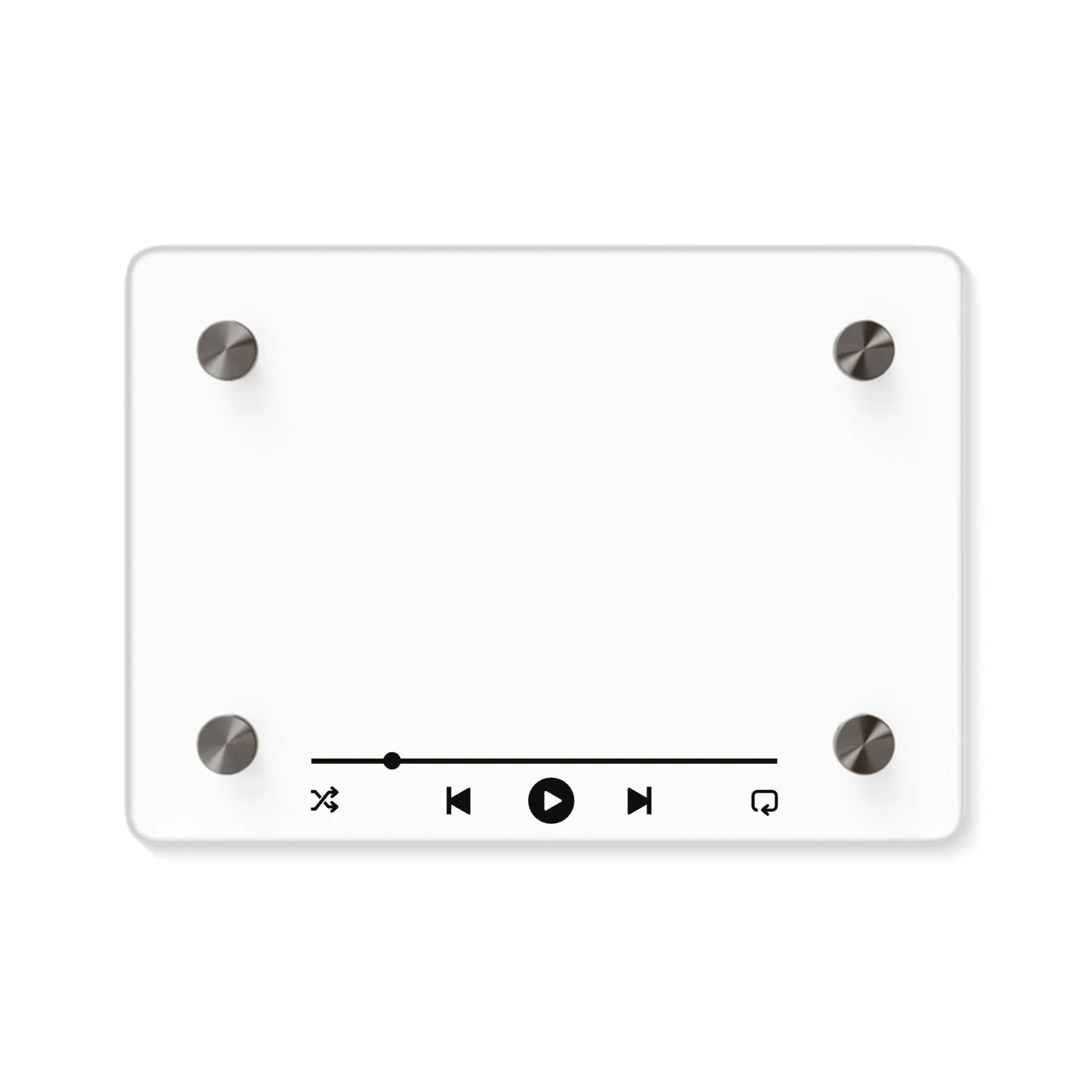 Custom “Our Wedding Song” Acrylic Wall Art Panel printify