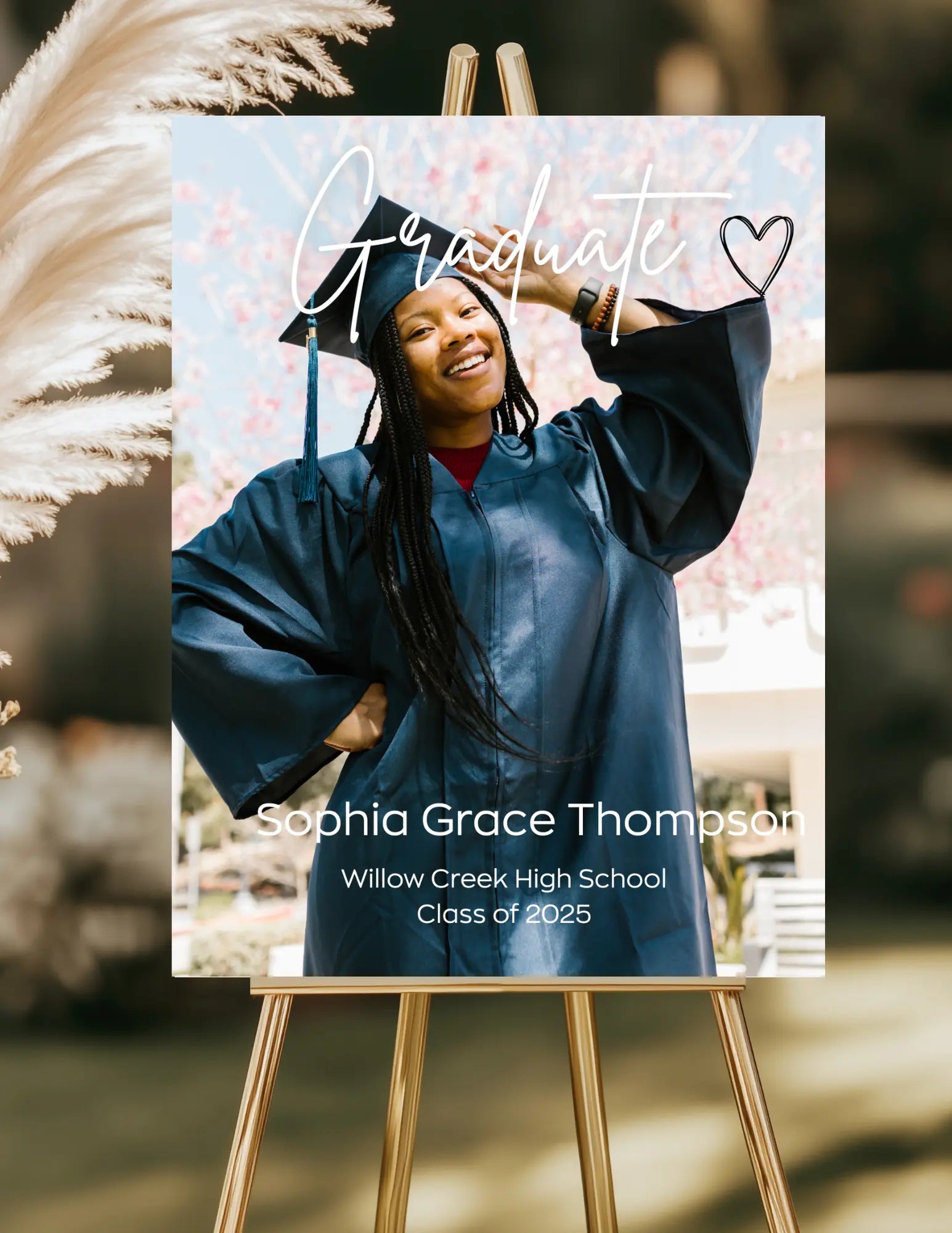 Custom Graduation Welcome Sign – Commemorate Your Graduate’s Achievement Lichi Gifts