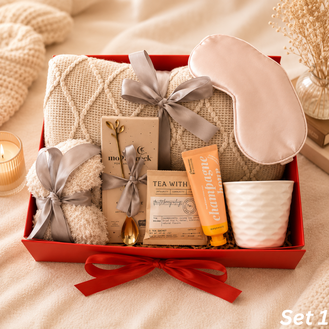 Rest & Relax Gift Box — Luxe Self-Care Set Lichi Gifts