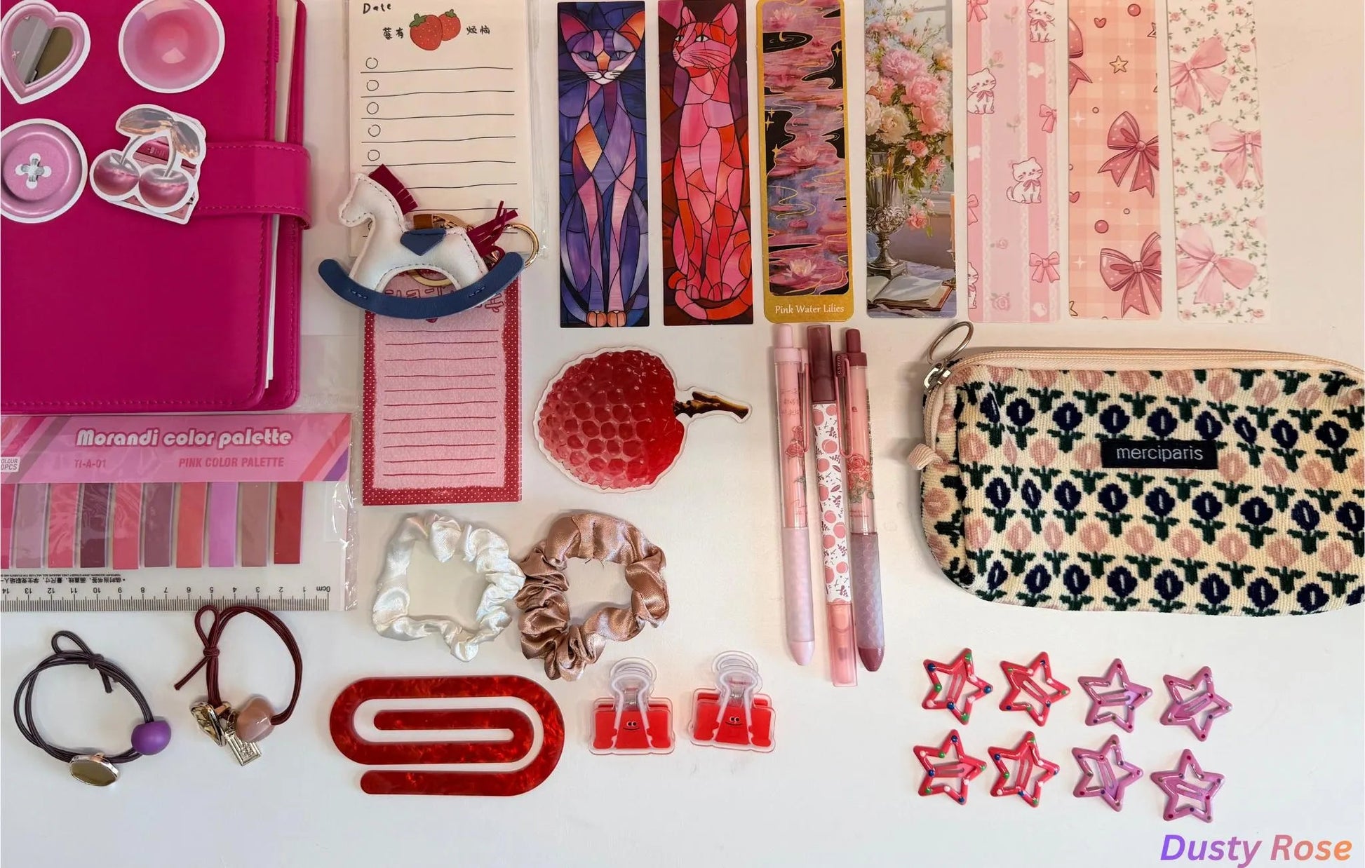 Bookish Stationery Self-Care Bundle, Journaling Supplies, Mystery Gift Box Lichi Gifts