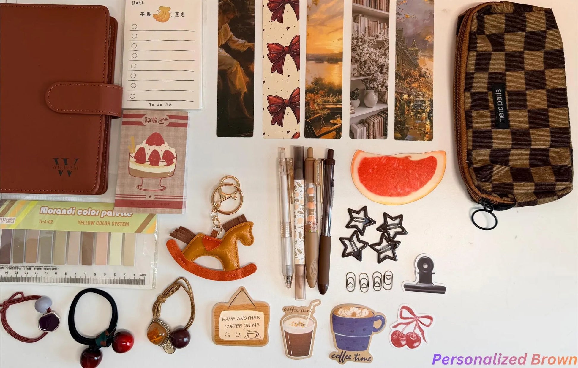 Bookish Stationery Self-Care Bundle, Journaling Supplies, Mystery Gift Box Lichi Gifts