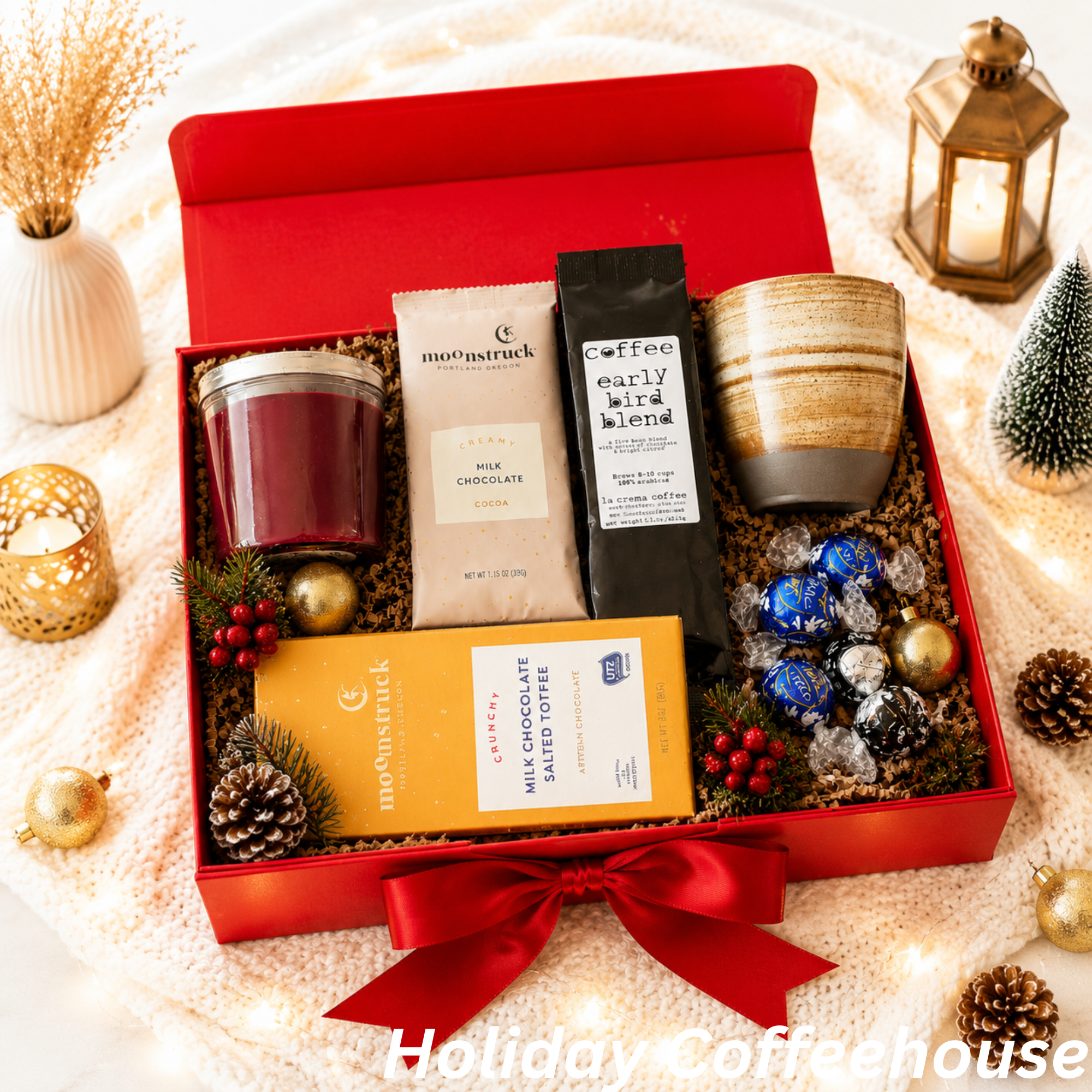 Holiday Coffee Gift Box – Coffee, Cocoa & Chocolate