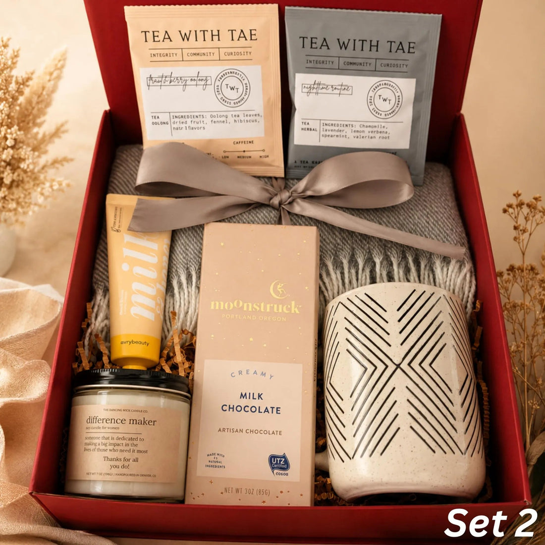 Cozy Thank You Gift Box for Men & Women, Hygge Care Package, Employee Appreciation Gift Basket, Birthday Gift for Friend, Dad, Gift Set Lichi Gifts