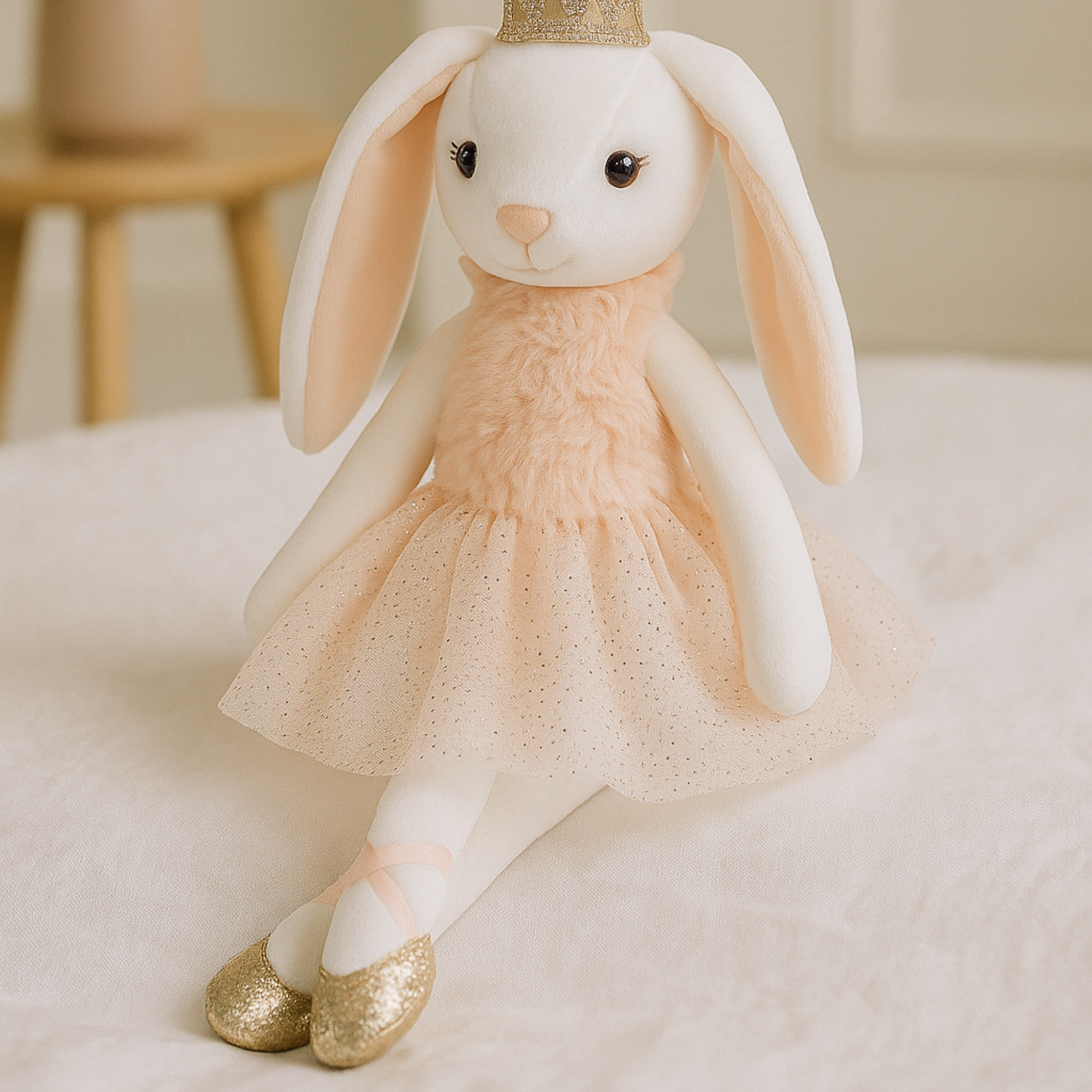 Bearington Brise the Ballerina Bunny – 16” Stuffed Animal Plush Doll with Gift Box | Perfect Dance Recital & Birthday Gift for Girls Lichi Gifts