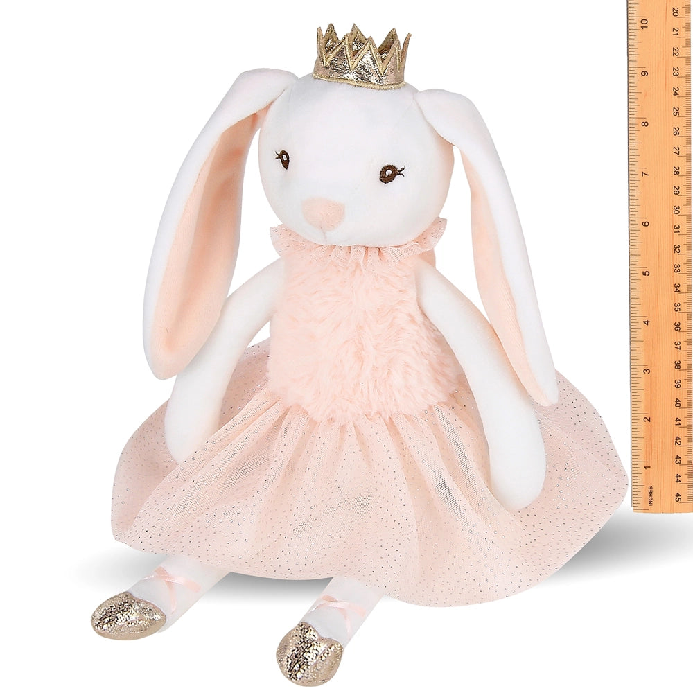 Bearington Brise the Ballerina Bunny – 16” Stuffed Animal Plush Doll with Gift Box | Perfect Dance Recital & Birthday Gift for Girls Lichi Gifts