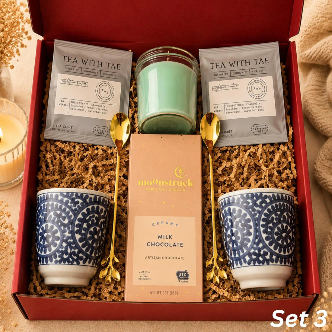 Couples Cozy Gift Box, Romantic Anniversary Gift for Couple, Engagement Gift Basket, Wedding Gift for Newlyweds, Hygge Care Package Lichi Gifts