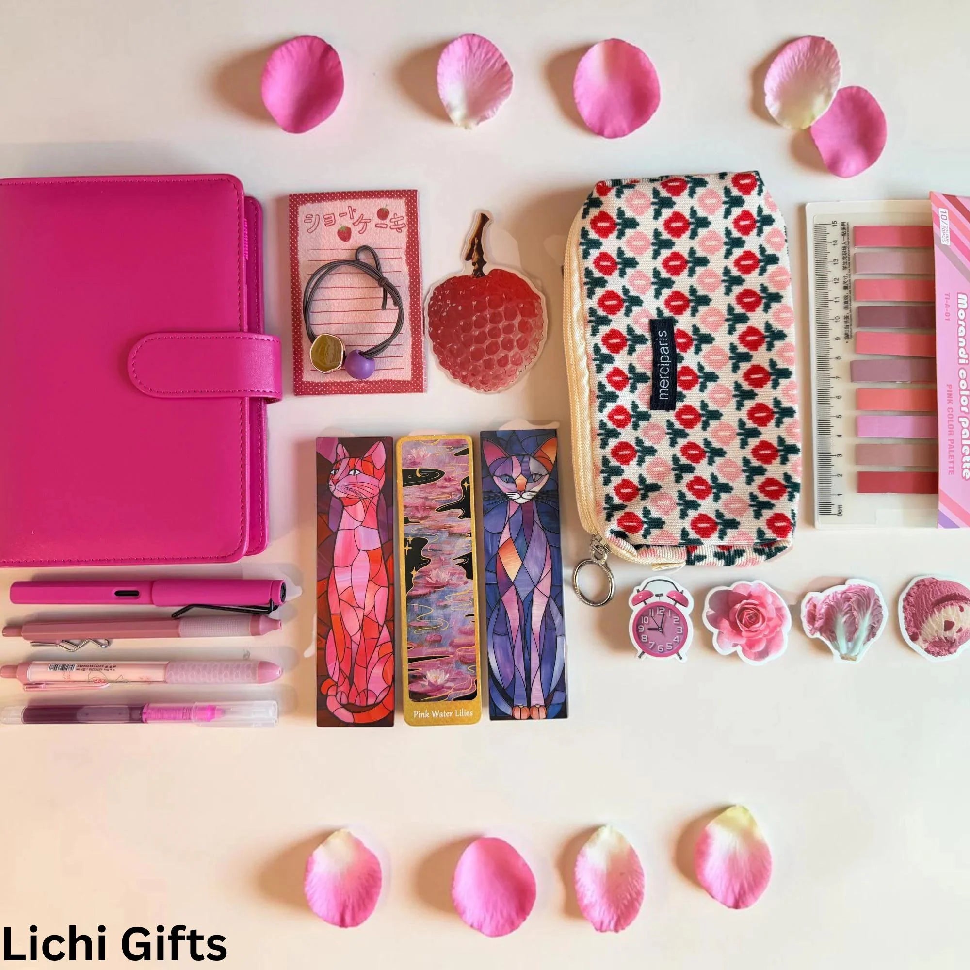 Bookish Bundle Book Box, Stationary Gift for Book Lovers, Reading Accessories for Bookworms, Romance Readers, Bookish Bundle Lichi Gifts