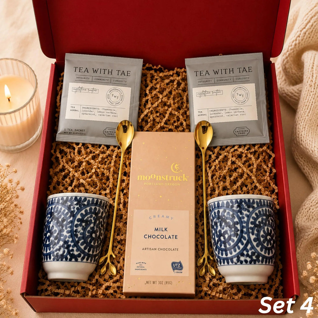 Thank You Gift Box for Men & Women, Cozy Hygge Care Package, Employee Appreciation Gift Basket, Corporate Gift for Coworkers and Friends Lichi Gifts