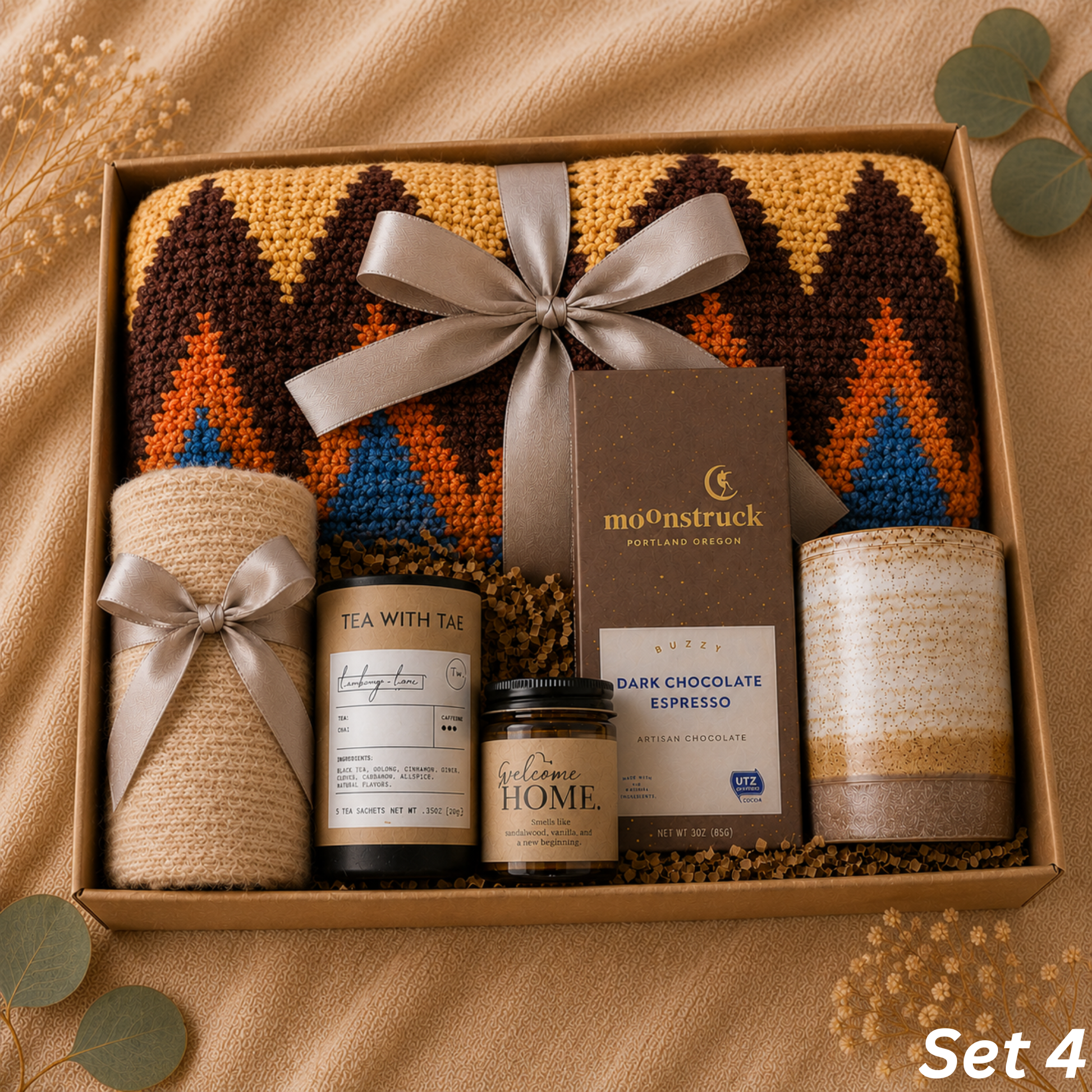New Beginnings Gift Box — Cozy Housewarming Set Lichi Gifts