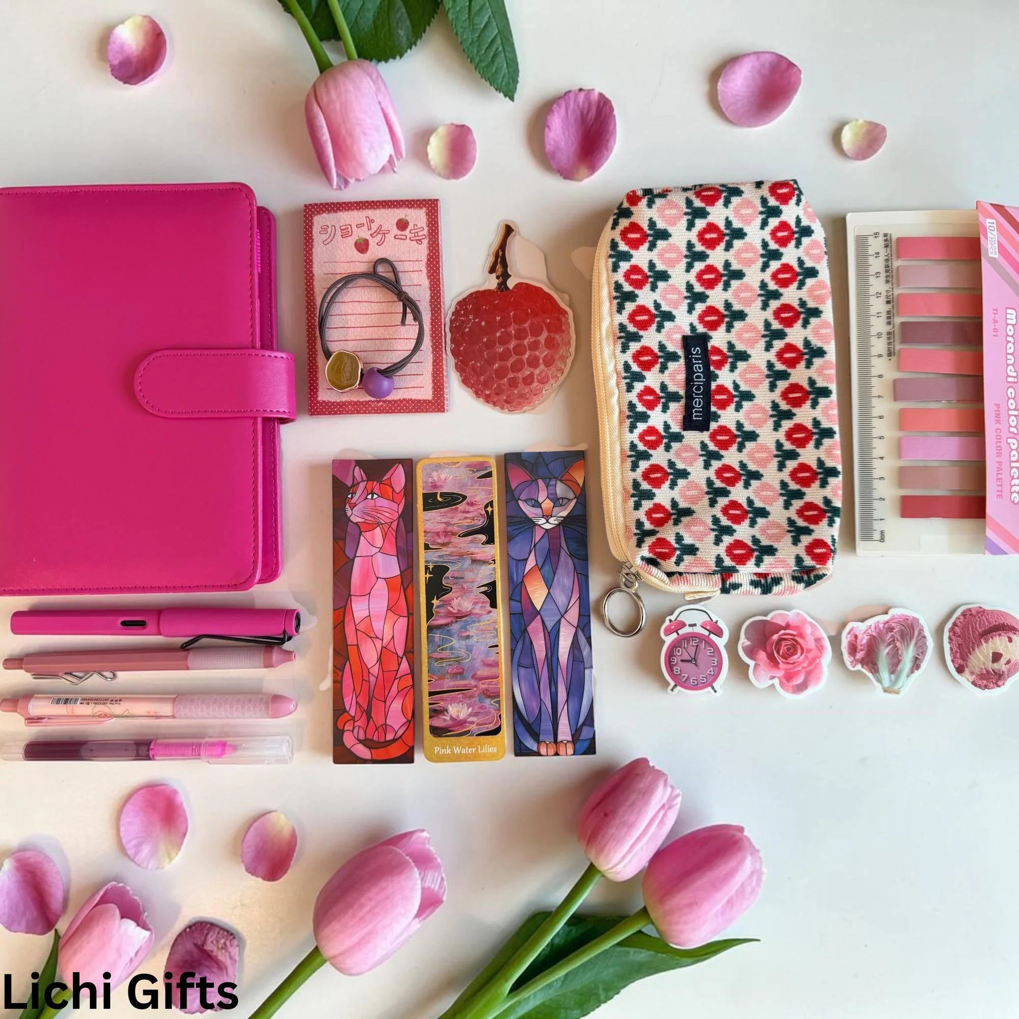 Bookish Bundle Book Box, Stationary Gift for Book Lovers, Reading Accessories for Bookworms, Romance Readers, Bookish Bundle Lichi Gifts