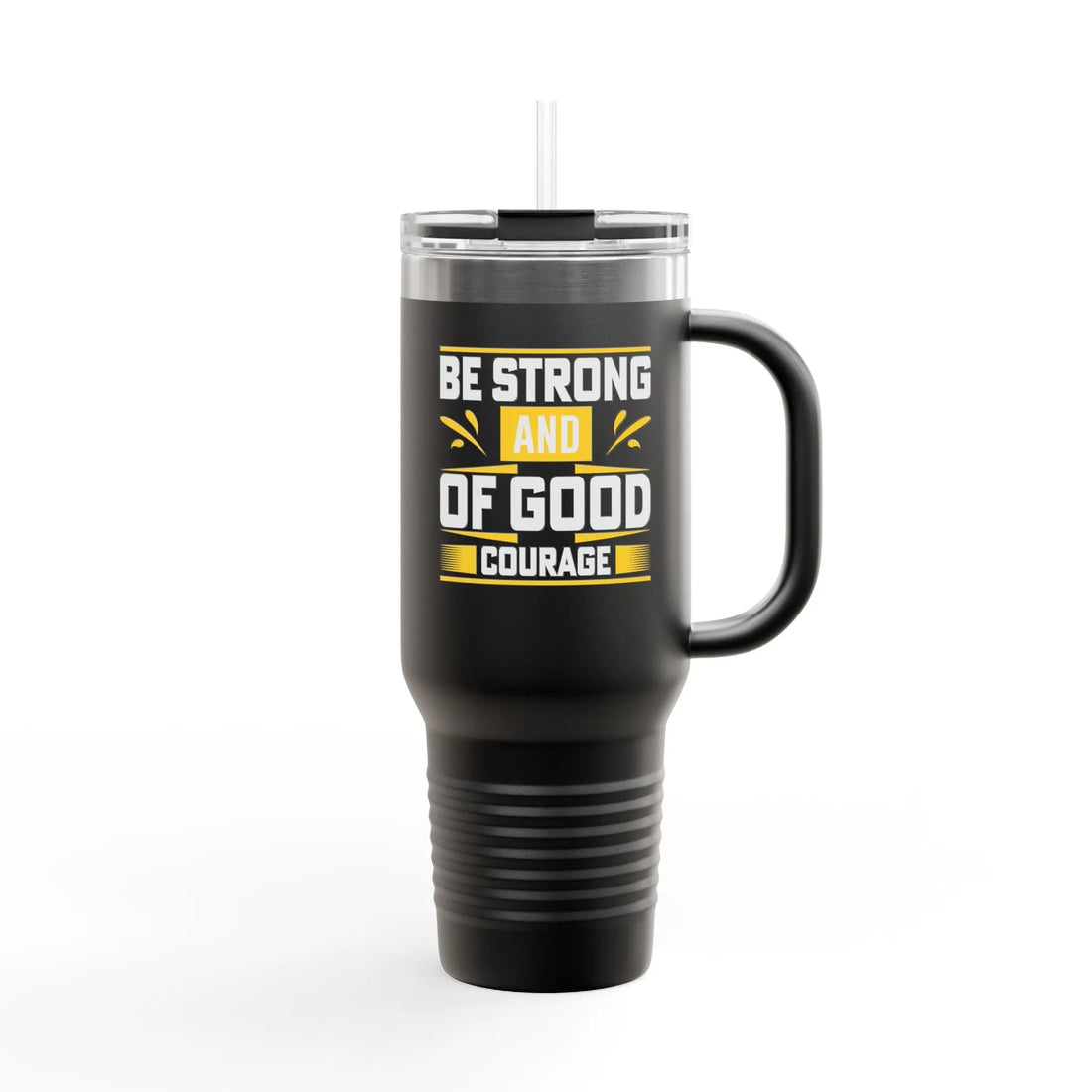 Motivational Insulated Travel Mug | 40oz Coffee tumbler | Best Gift for Adventurers, Road Trips, Office, Journeys, Fitness Printify