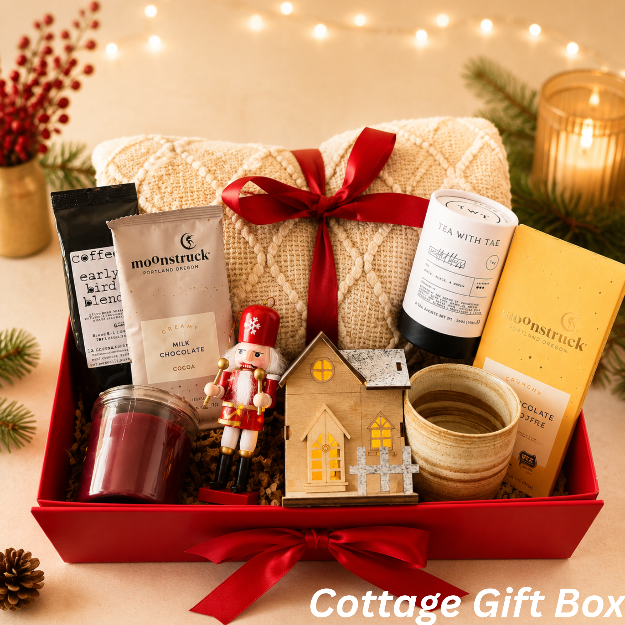 Christmas Gift Box for Clients – Coffee, Tea & Chocolate
