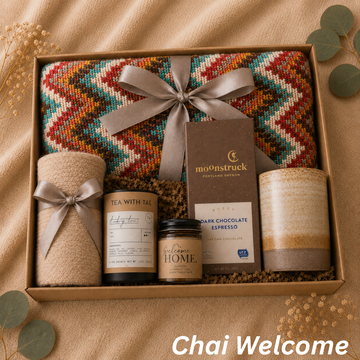 Welcome Home Comfort Gift Box — Multicolor Housewarming Set Lichi Gifts