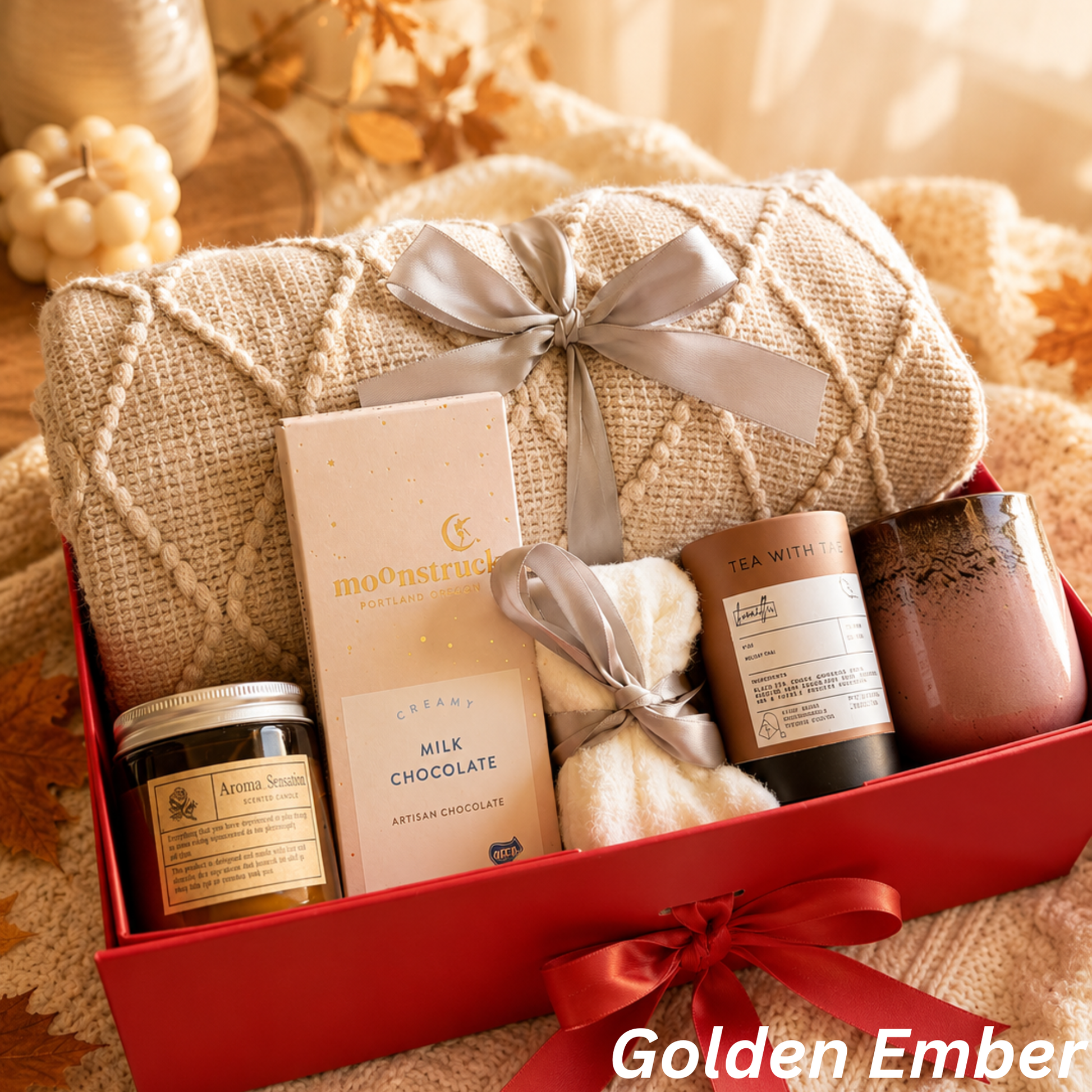 Golden Ember Gift Box Lichi Gifts