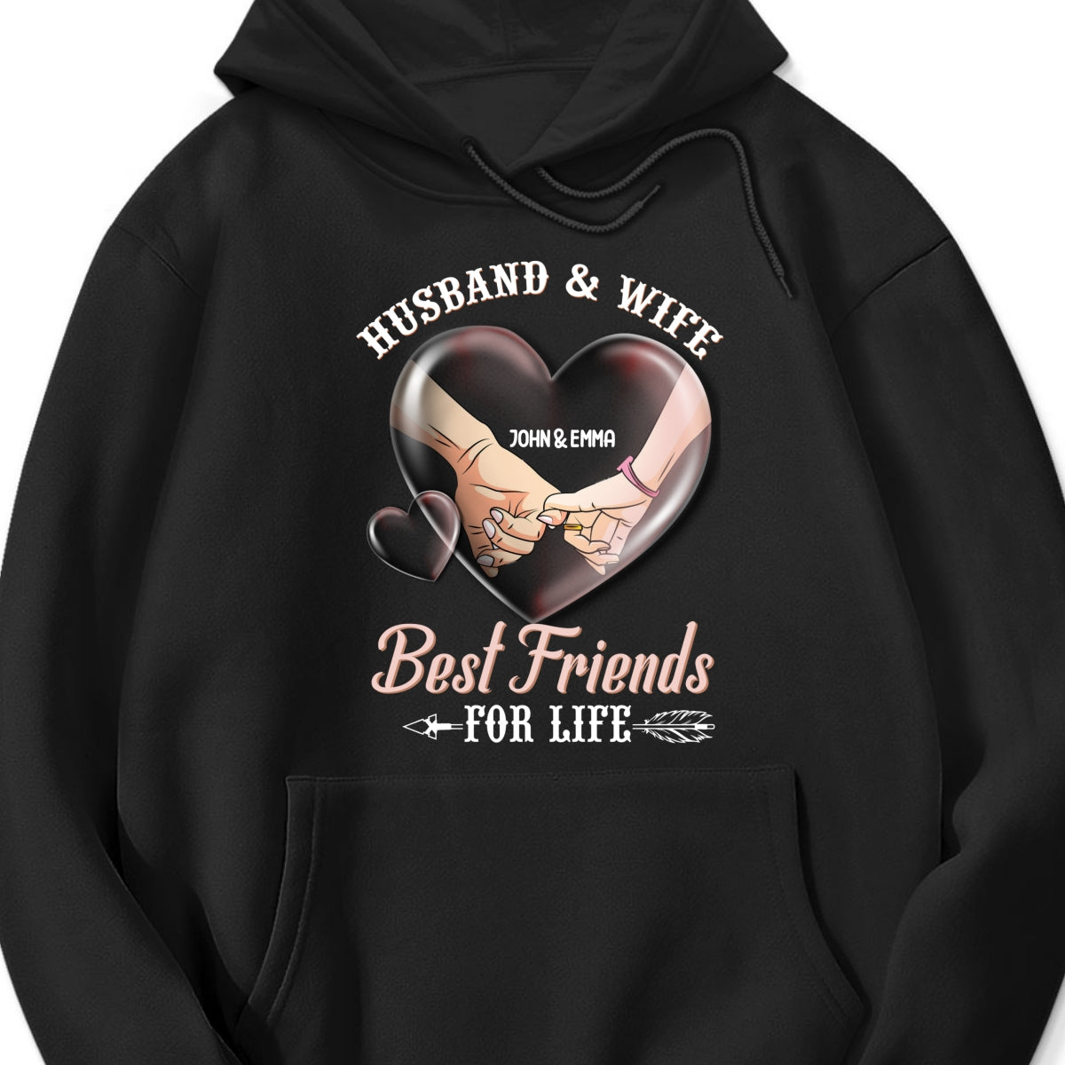 Perfect Gift for Husband - Husband & Wife Best Friends for life Personalized Shirt