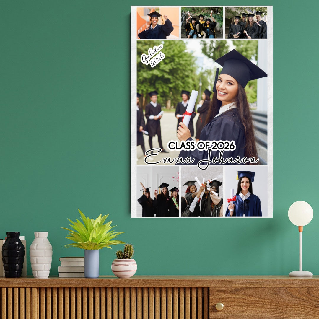 Personalized Graduation Photo Collage Lichigifts Posters customall
