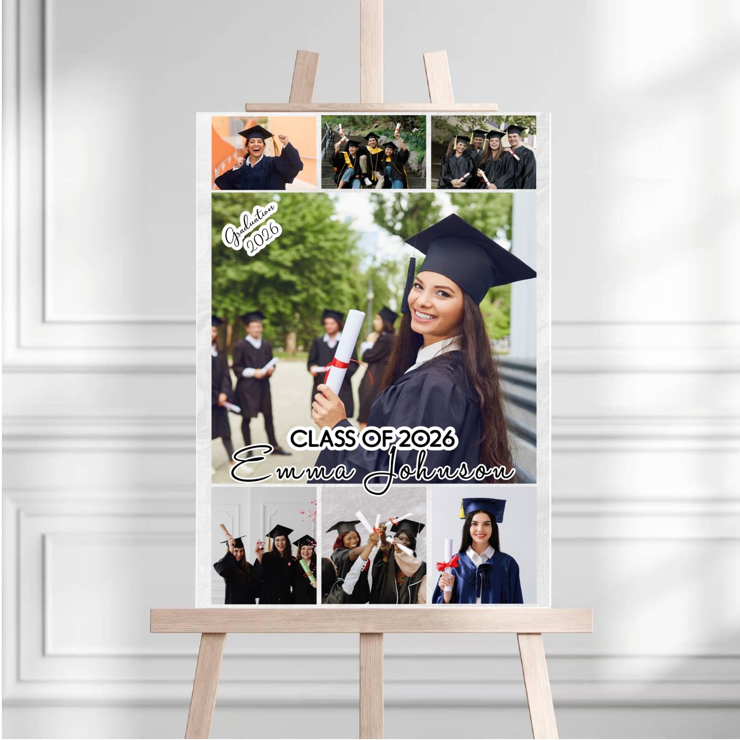 Personalized Graduation Photo Collage Lichigifts Posters customall