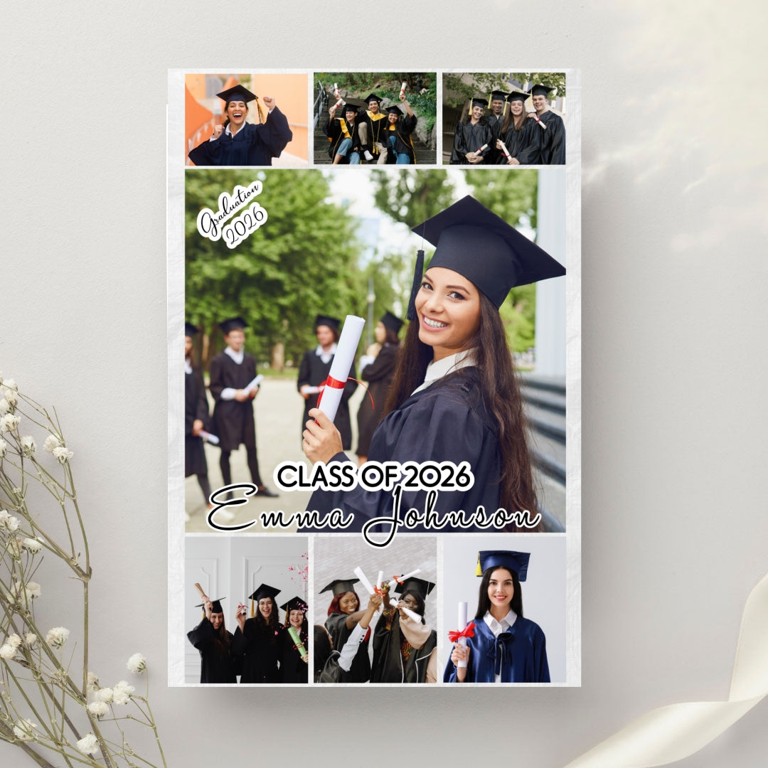 Personalized Graduation Photo Collage Lichigifts Posters customall