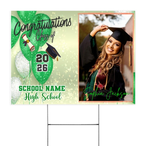 Personalized Graduation 2026 Yard Sign customall