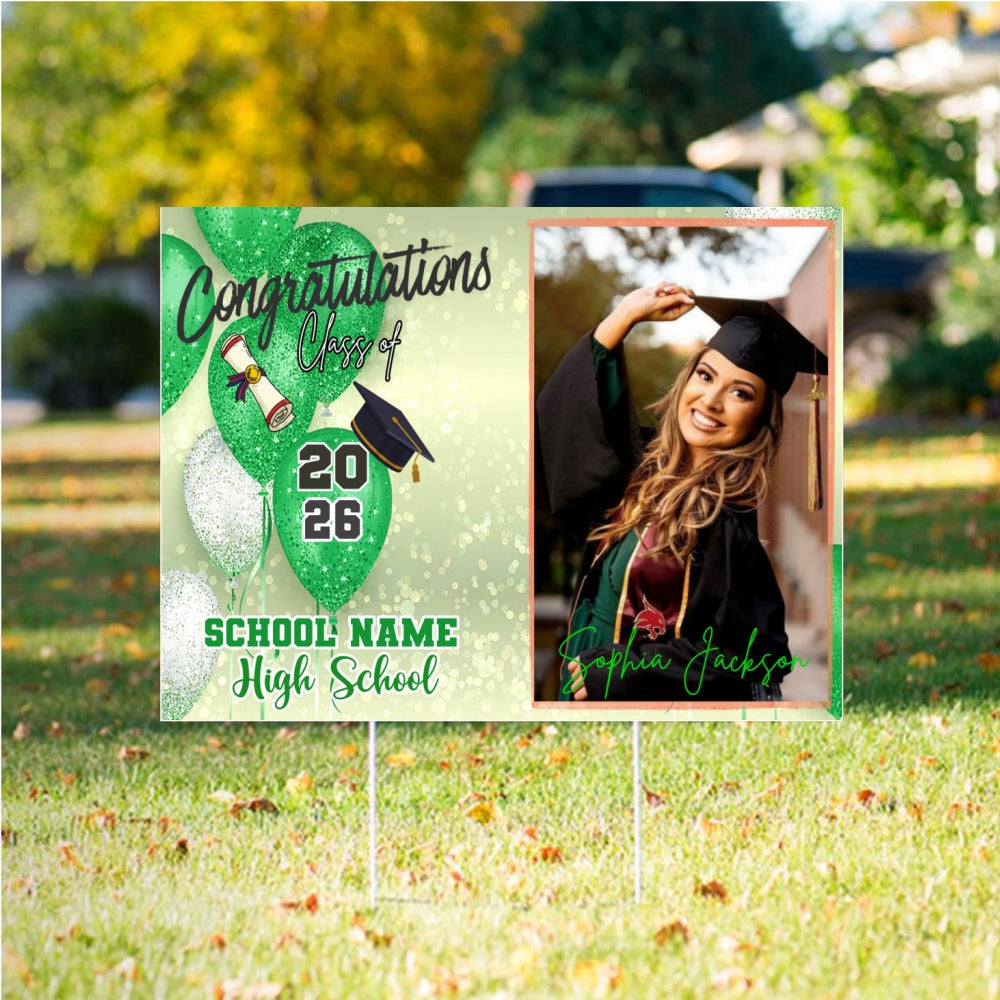 Personalized Graduation 2026 Yard Sign customall