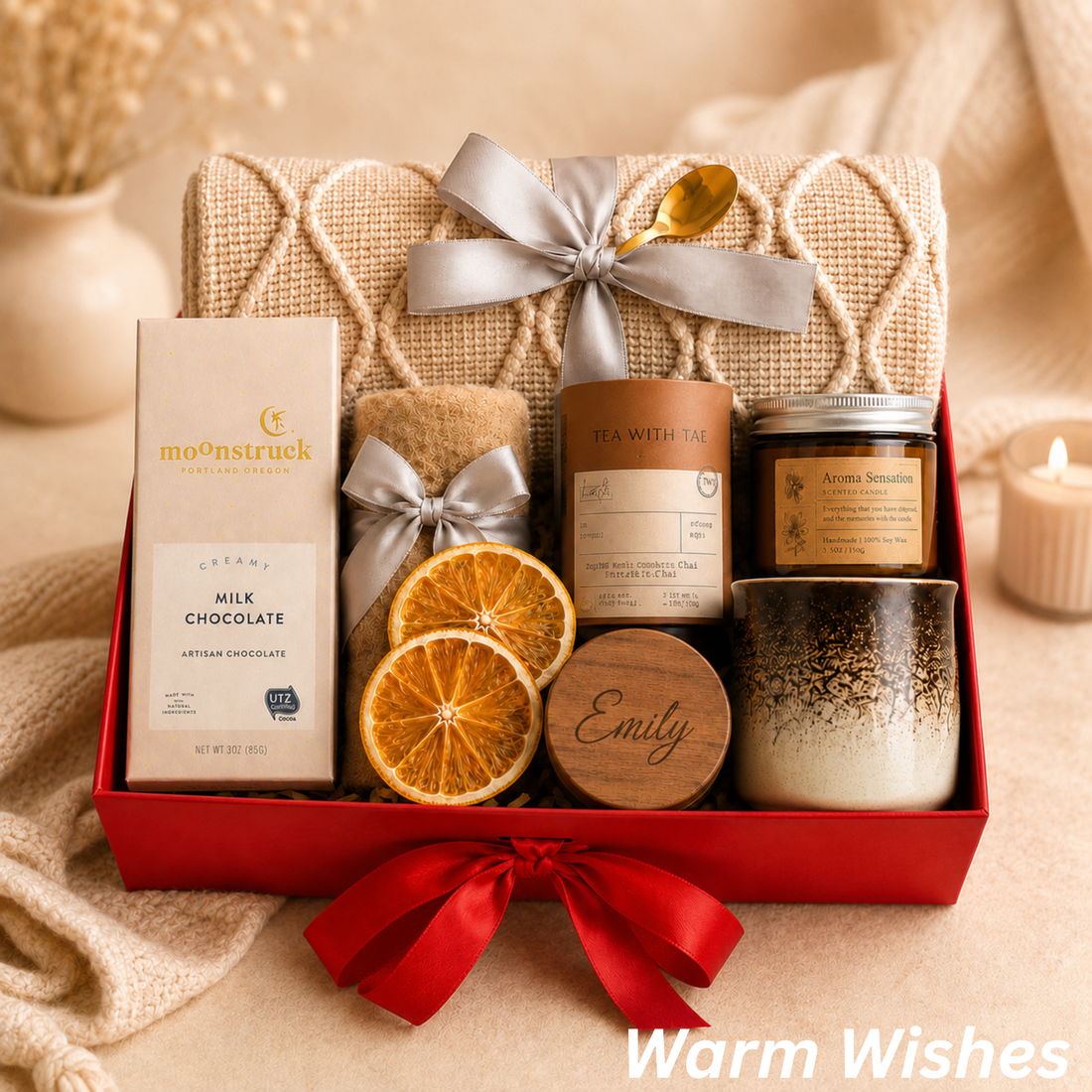 Warm Wishes Gift Box Lichi Gifts