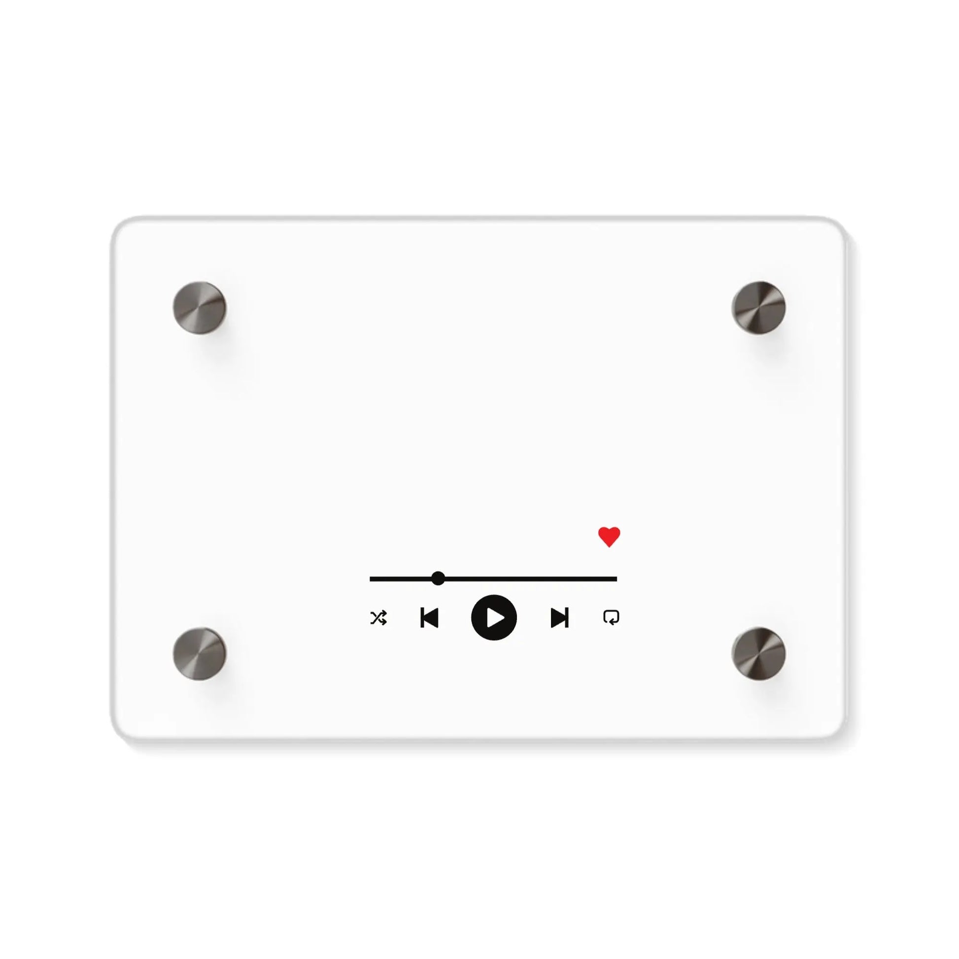 Custom Spotify-Style Acrylic Wall Art Panel printify
