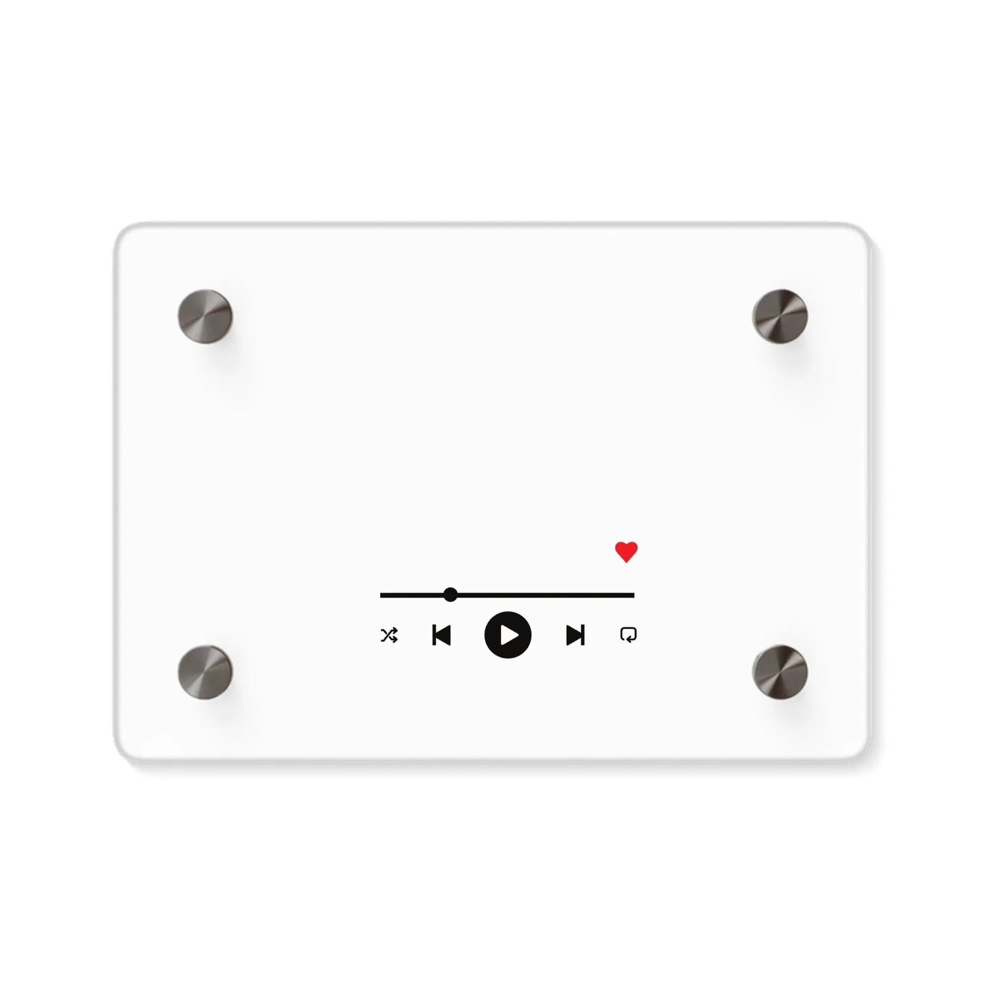 Custom Spotify-Style Acrylic Wall Art Panel printify