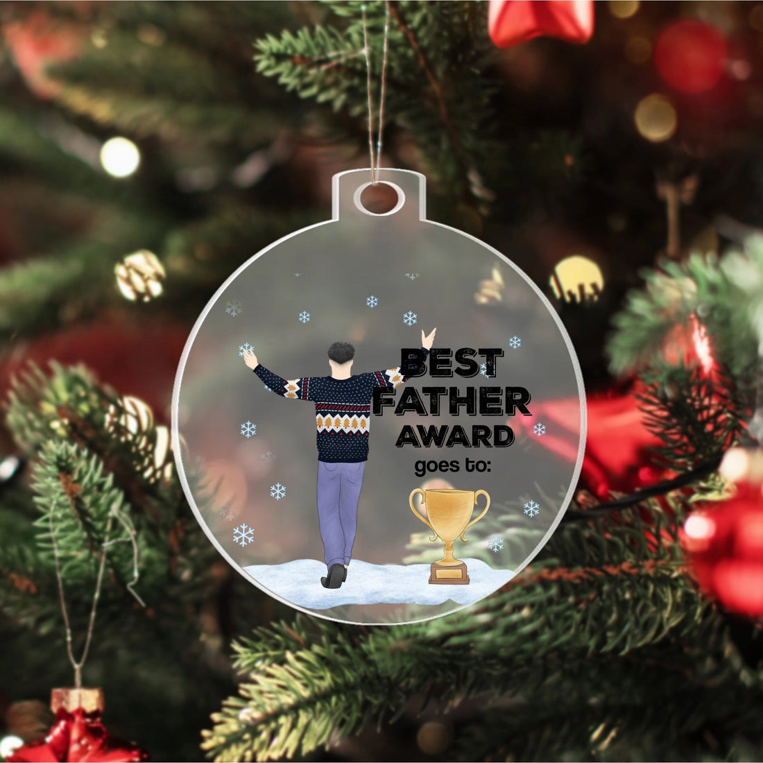 Acrylic Ornament shineon