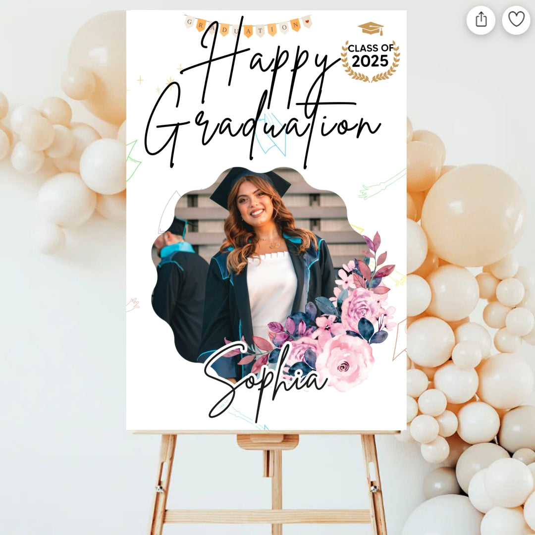 Personalized Happy Graduation-Lichigifts Posters customall