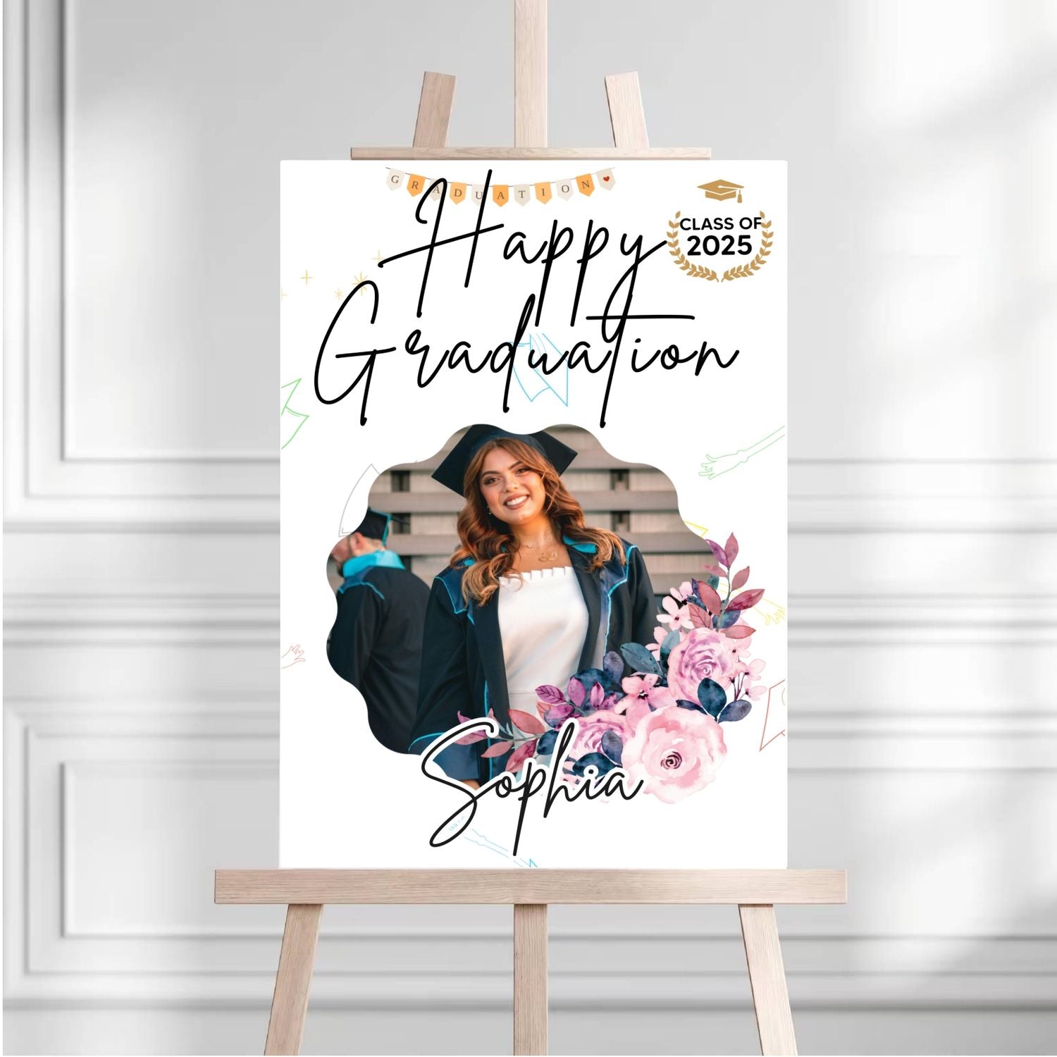 Personalized Happy Graduation-Lichigifts Posters customall