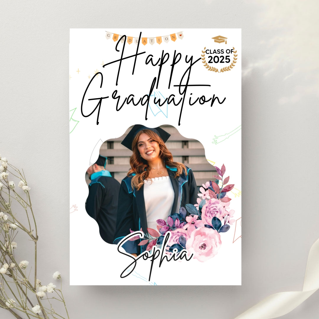 Personalized Happy Graduation-Lichigifts Posters customall
